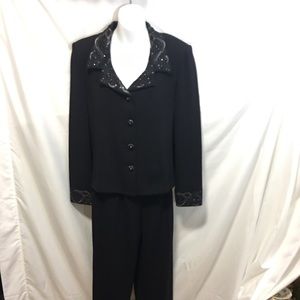 St John Evening pantsuit